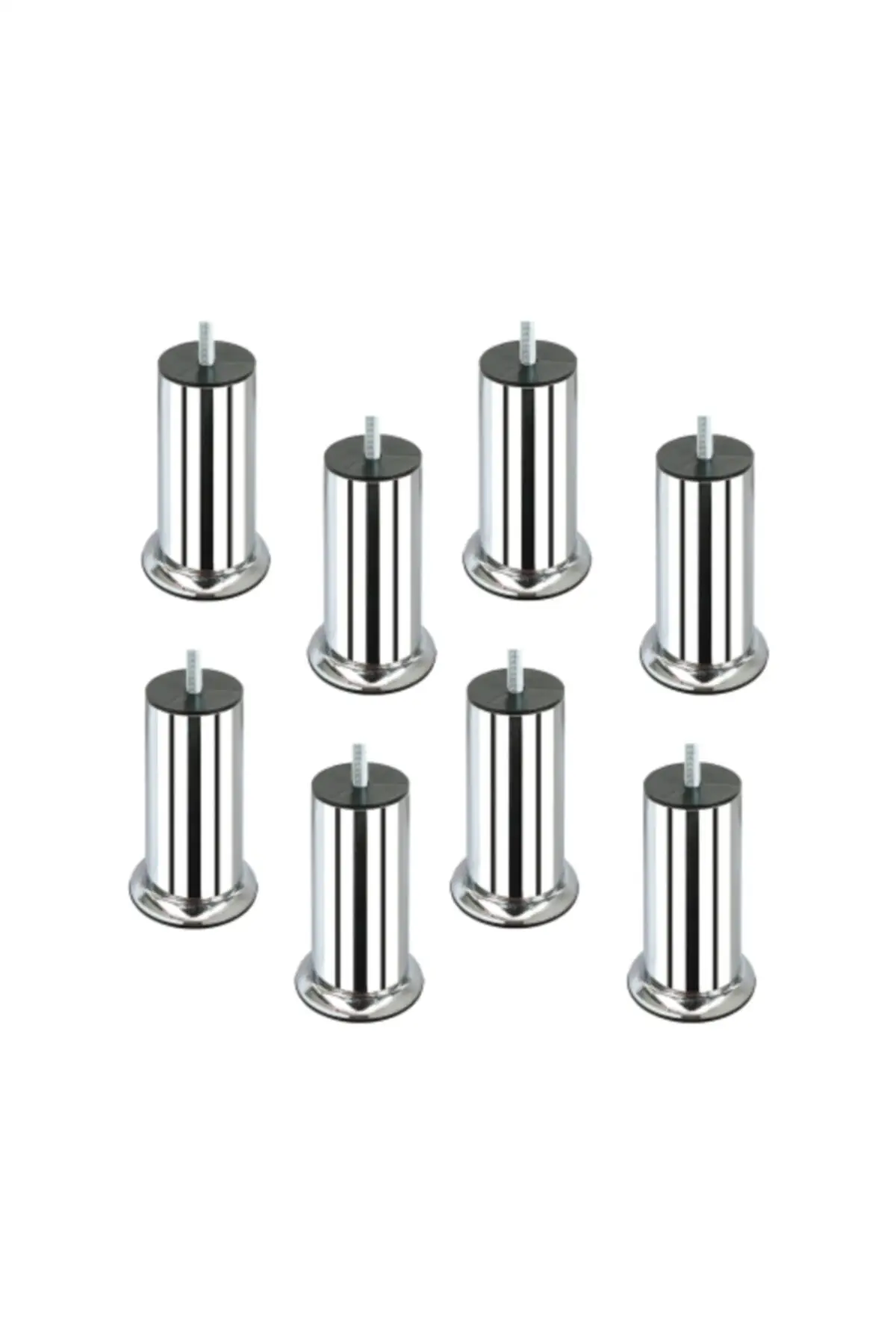 Plinth Leg Sofa Bolted M8 (fine Thread) (8 Pieces) -12CM Divan -8 pcs - Spare Parts