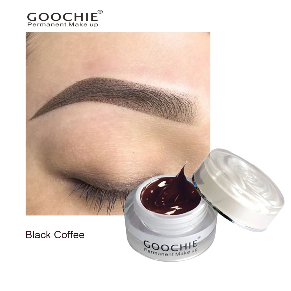 Goochie Eyebrow Paste Pigment Original 5G PMU Permanent Makeup Tattoo Blade Ink