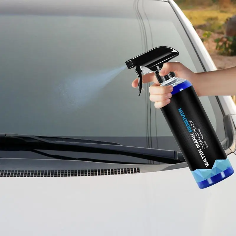 Car Windshield Oil Film Cleaner 500ml Glass Oil Film Remover Gentle Glass Oil Film Remover Automotive Glass Cleaner Agent For