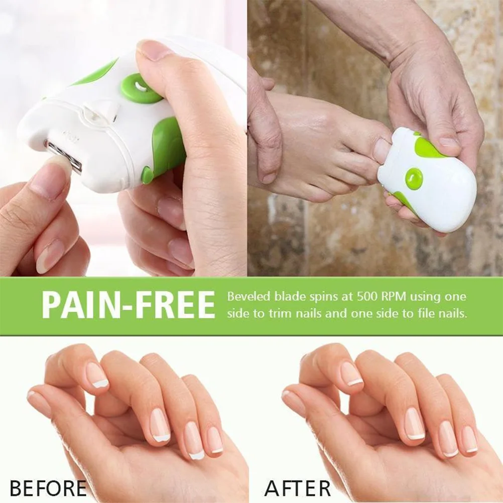 Nail Clipper Electric Nail Trimmer And Nail File For Girls Boys Gifts