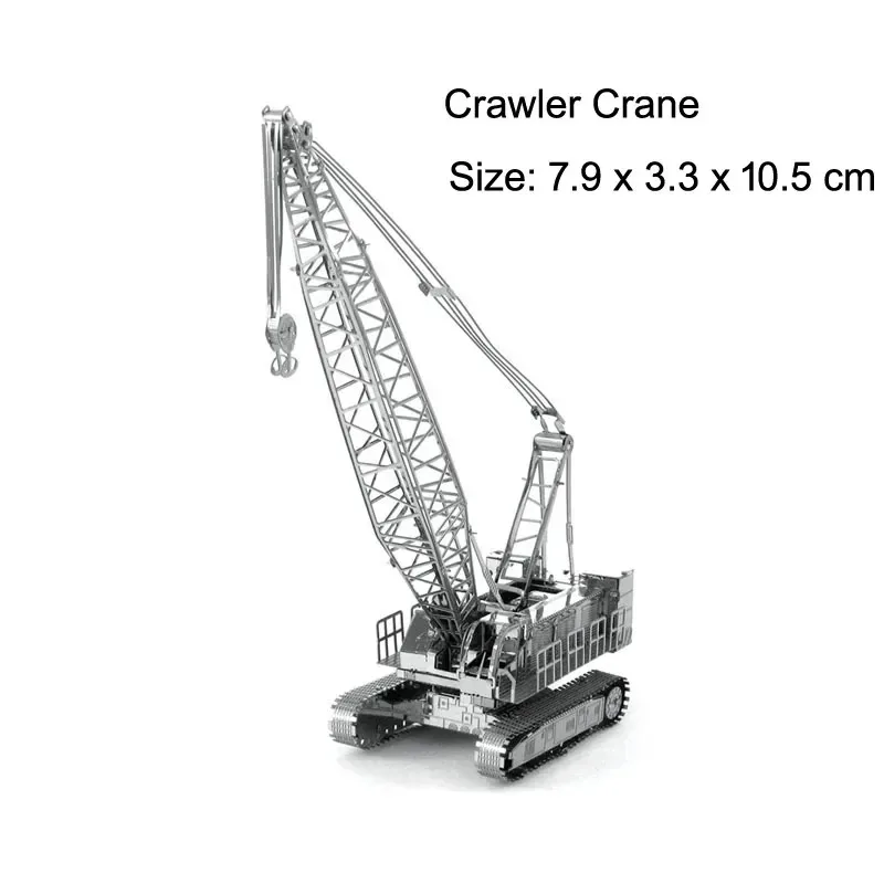 3D Metal Puzzle Mixer Truck Engineering Vehicle DIY Assembly Kit