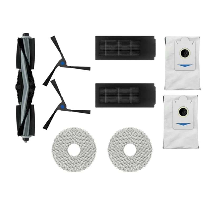 

For Ecovacs Deebot X2 / X2 Pro Robot Vacuums Main Brush Mop Cloth Replacement Spare Parts