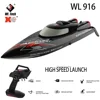 WLtoys WL916 WL912-A RC Boat 2.4Ghz 55KM/H Brushless High Speed Racing Boat 2200mAh Remote Control Speedboat Toys For Boys 1