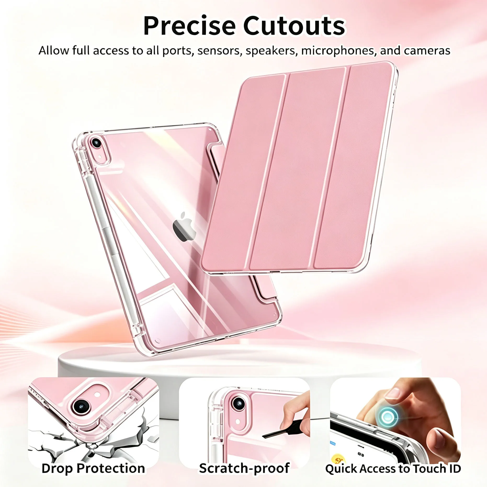 Premium Versatile iPad Case with Adjustable Holder