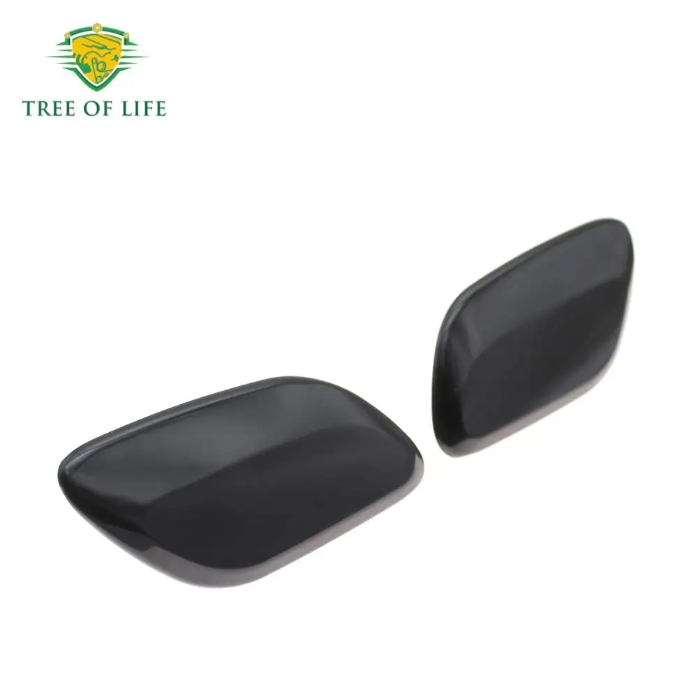 Car Headlight Washer Nozzle Cover New Front Headlight Washer Nozzle Cover lamp Water Spray Jet Cap For VOLVO XC70 MK2 2008 2009 2010 2011 2012 2013 2014 2015