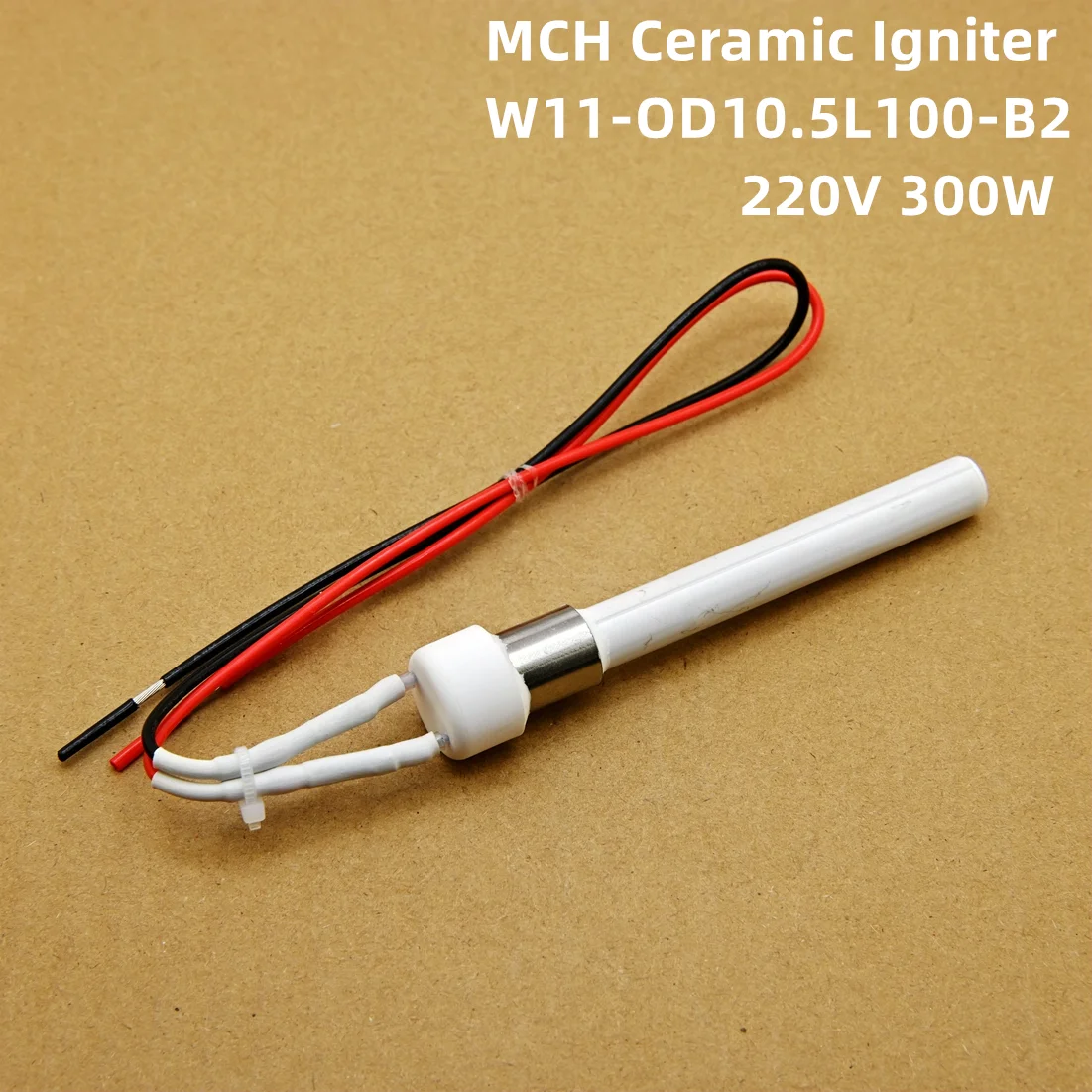 

220V 300W Ceramic Igniter wood pellet oven Ignition rod, biofuel heater fast Ignition energy saving, high efficiency