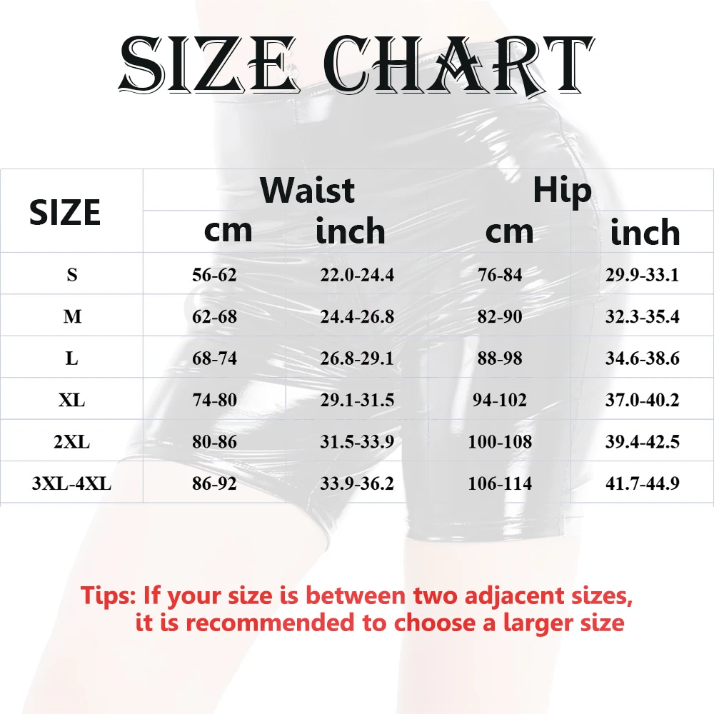 Faux Leather Short Pants Women Zipper Open Crotch Leather Shorts Sexy Black Leather Open Crotch Short Pant Pole Dancing Costumes