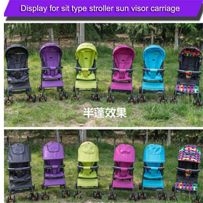 Baby Stroller Sunshield Shade Protection Hood Canopy Cover Prams Stroller Accessories Baby Sun Visor Carriage Sun Shade stroller accessories stroller sunshade