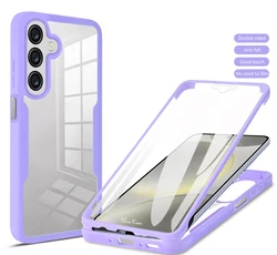 Cover per telefono OPPO Reno completamente trasparente e ammortizzante a 360 gradi