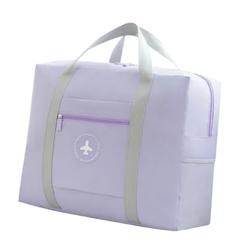 Travel Tote Bags For Women Foldie Travel Bag Expandable Bags Travel Backpack Carry On Flight Home Organization And Storage 4