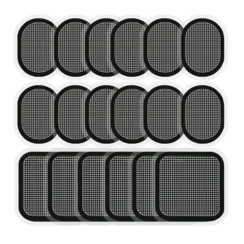 

6 Pair EMS Eletric Muscle ABS Trainer Abdominal Toner Replacement Gel Sheet Pads Belt Patch For Fitness Abdominal Belts
