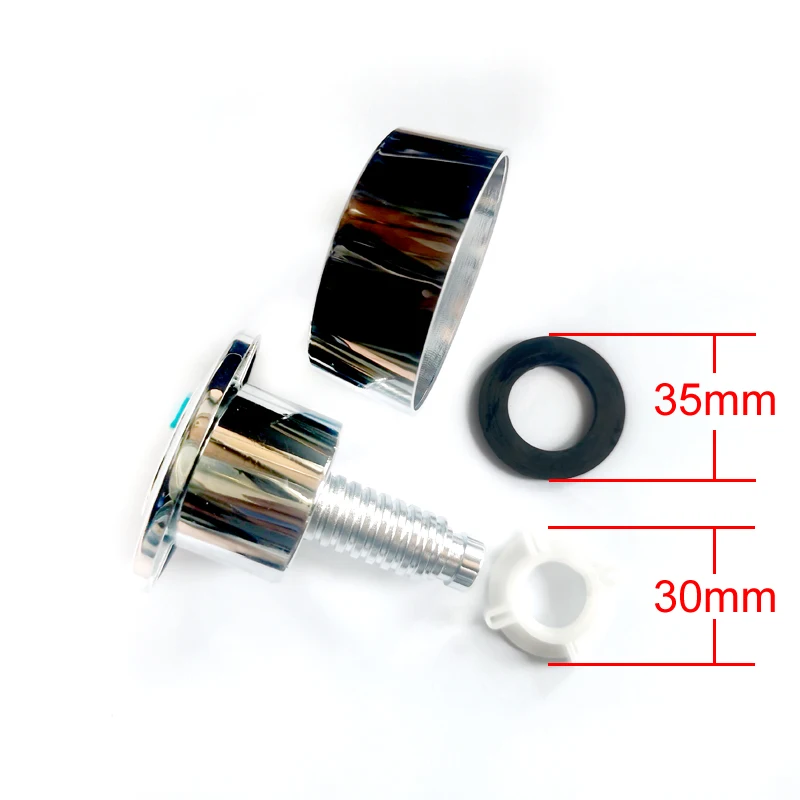 Top of the toilet tank Line Cable Connected Dual-flush push button type toilet repair kit Suitable for split type tank toilet tank accessories,toilet push button