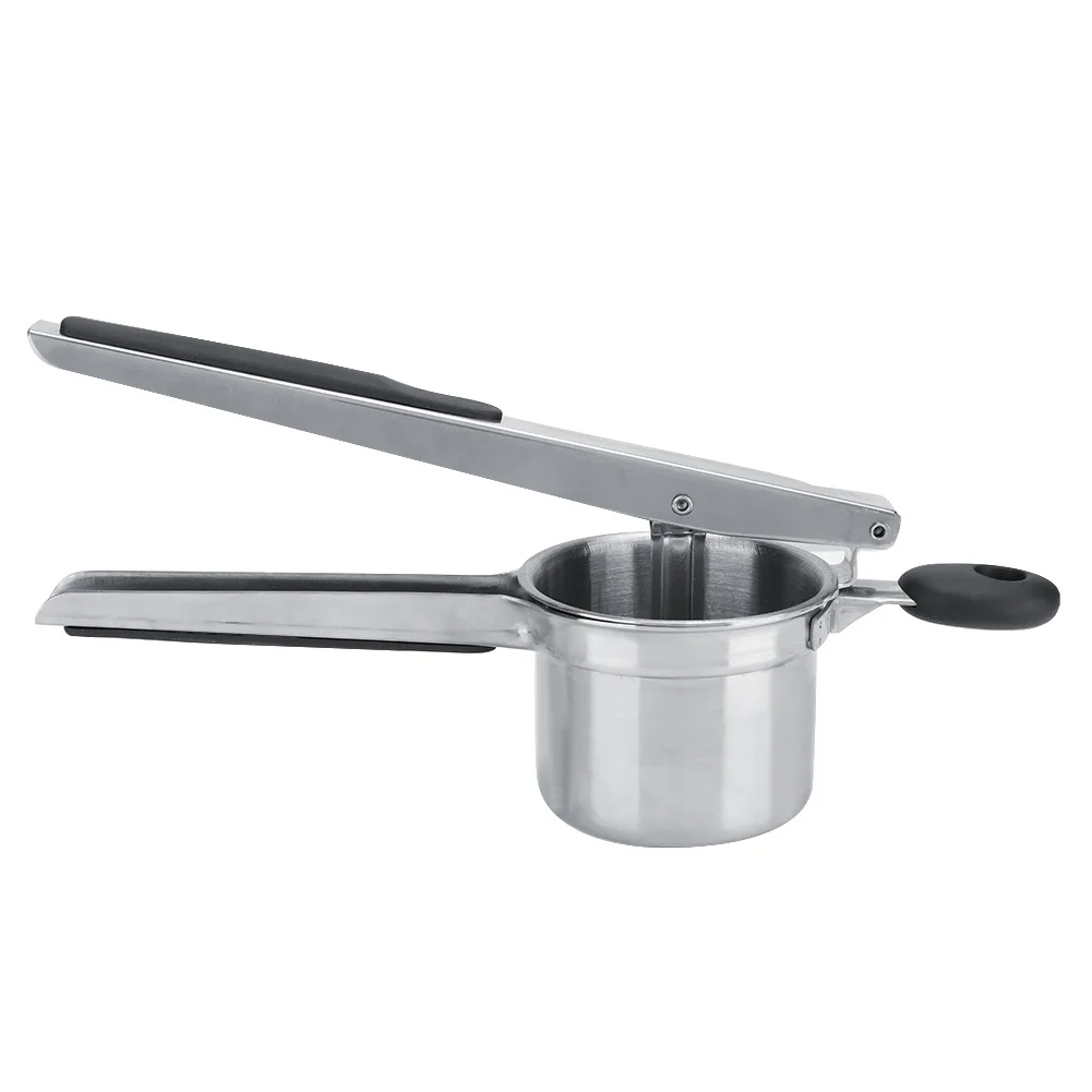 Presse-purée Manuel En Acier Inoxydable - Pour Pommes De Terre, Légumes, Fruits, Taille 35 Cm