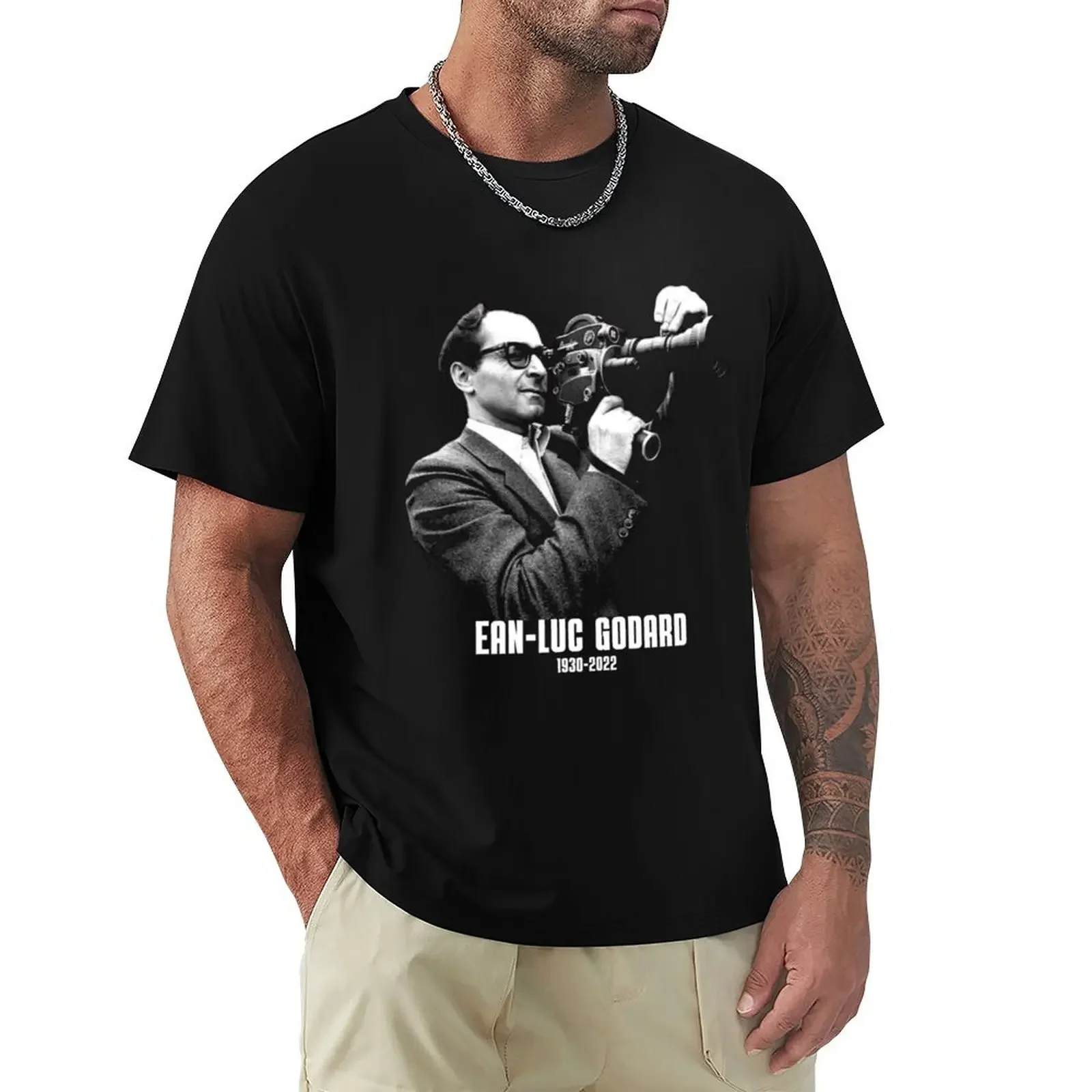 

Jean-Luc Godard T-shirt anime customs design your own vintage clothes t shirts for men pack