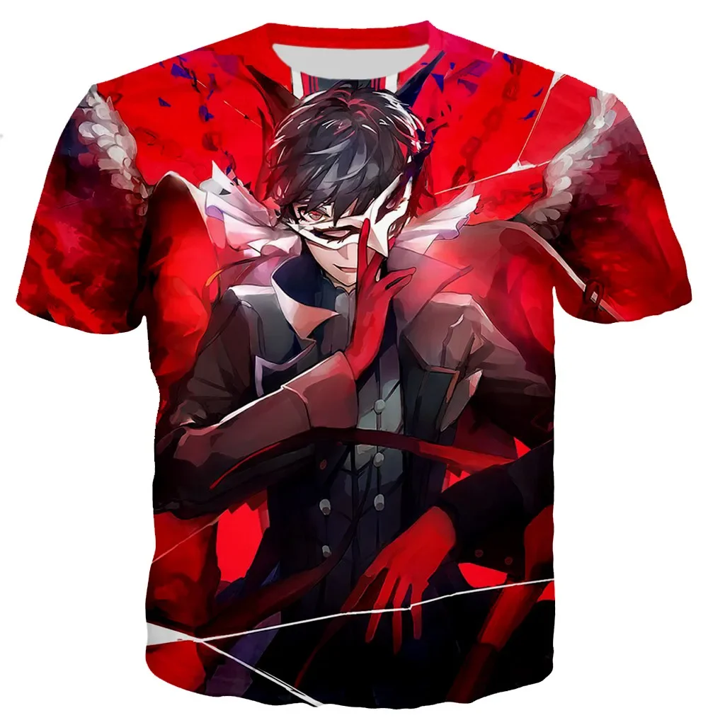 

Summer Hot Animation 3D Printed T-shirt Men's and Women's Fashion Casual Loose Round Neck T-shirt Men and Women Can Wear Street