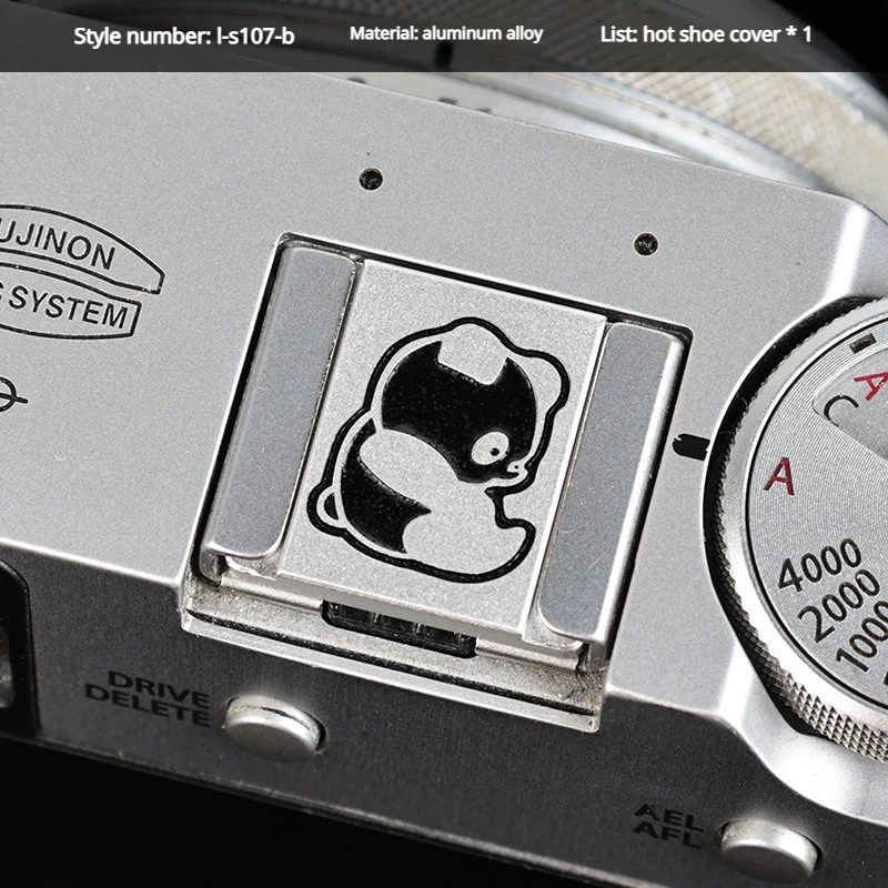 카메라 핫슈 커버 DSLR 캐논 니콘 후지필름 파나소닉 라이카 올림푸스 미러리스 메탈 더스트 커버 장식 액세서리