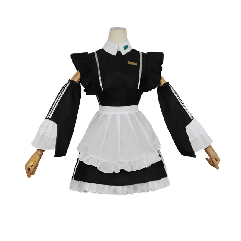 

Anime Miku nurse uniform, Oster virtual singer costume, Diva project, maid costume and hat, Halloween party stage costume