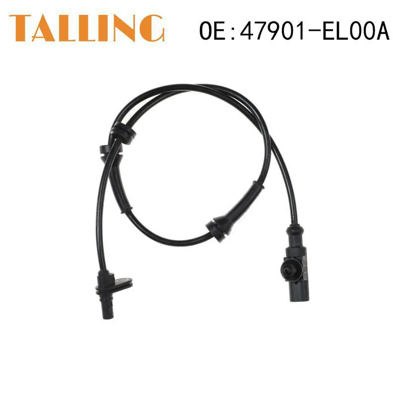 

Rear Left ABS Sensor Wheel Speed for Nissan Versa TIIDA 2007 2008 47901-EL00A 47901EL00A ALS1813 5S11253