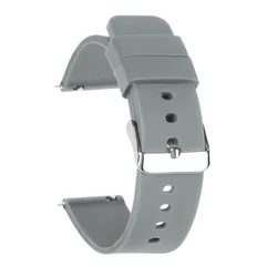 Waterproof Sport Silicone Quick Release Watch Band Strap - 20mm (GRAY)