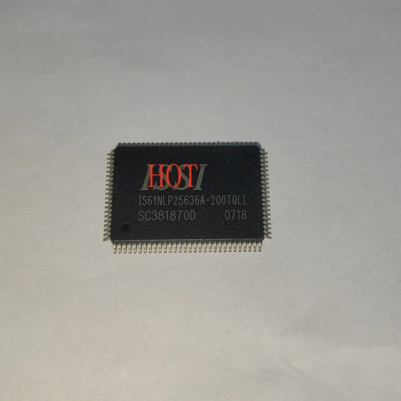 

1unids/lote IS61NLP25636A-200TQLI QFP100 100% nuevo original