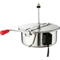 6010  Red 8oz Roosevelt Antique Countertop Style Popcorn Popper Machine 2