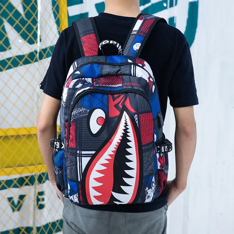 bape backpack shark