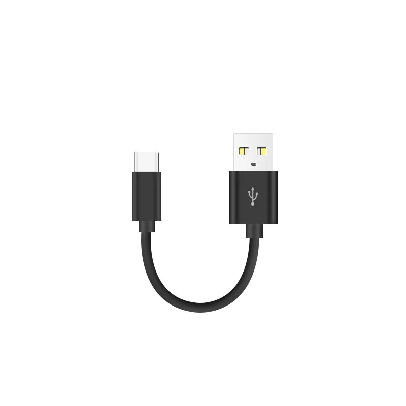 USB Tipo C Cabo Curto para Samsung, Carregamento Rápido, Cabo de Dados, Samsung Galaxy S9, Nota 8, 9, USB 3.0, Tipo-C, USB C, 2A, Huawei P10, p40 Pro, 10cm