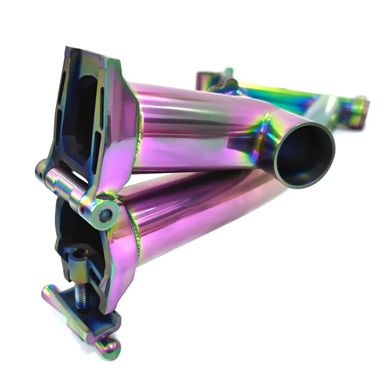 Folding Bike Titanium Main Frame 16 20 Inch For Brompton 3Sxity