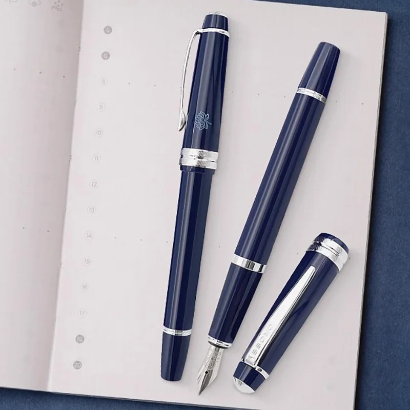 クロスインクペン万年筆青蓮ペンギフトボックスステンレス製のペン先