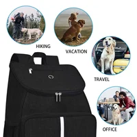 1 pc Pet Travel Bag Dog Cat Supplies Backpack, Water-resistent Diapers Food Travel Tote Backpacks Weekend Bags Accessories Set O 6