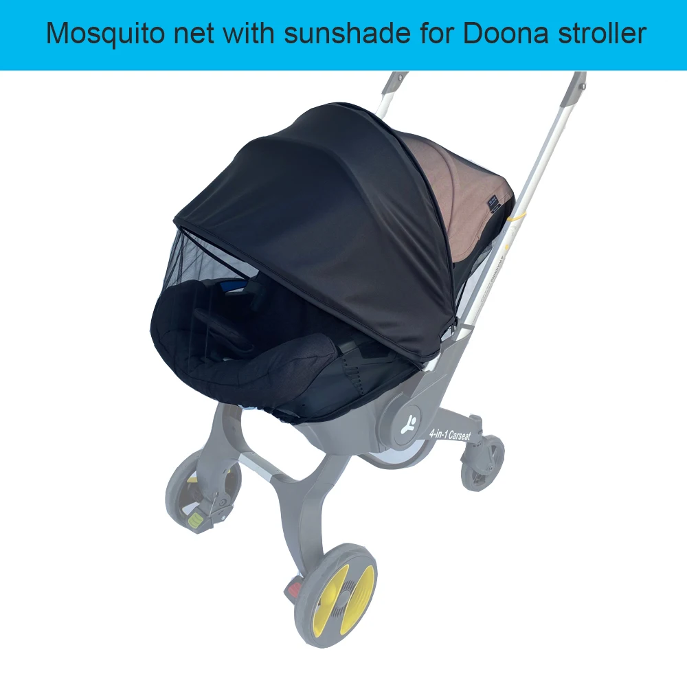 baby stroller accessories bag Baby Pram Accessories Mosquito Net For Doona Car Seat Stroller Infant Basket Sun Visor Cover Newborn Safety Seat Sunshade baby stroller accessories do i need	