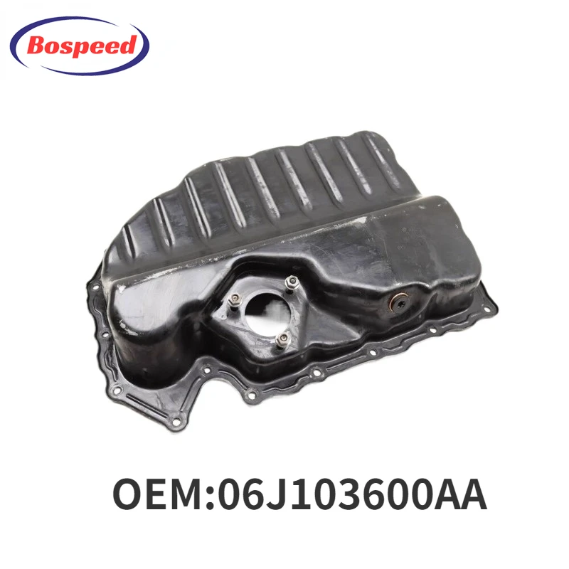 Car Oil Pan Lower 06J103600AA Automobiles for VW Arteon Beetle CC Eos Golf/R32/GTI/Rabbit Jetta Passat Tiguan Audi