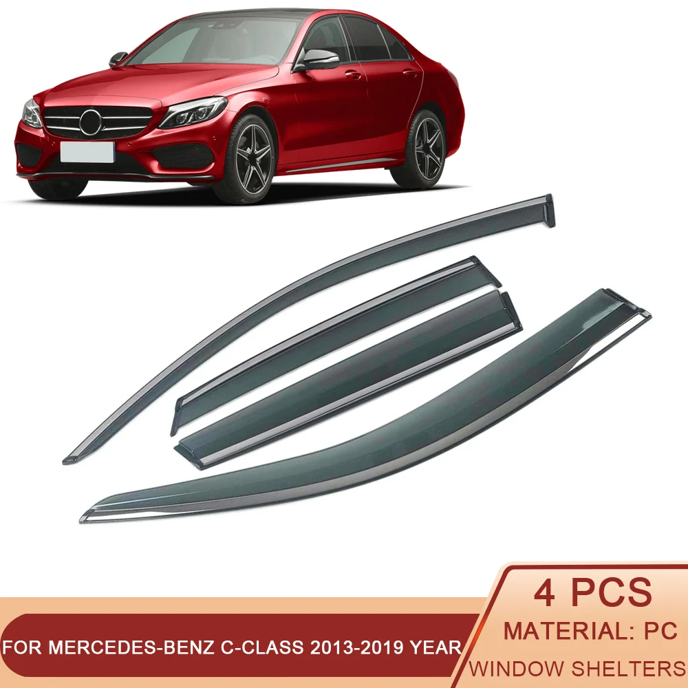 ForMercedesBenzCClass20132019W205CarWindowSunRainShade