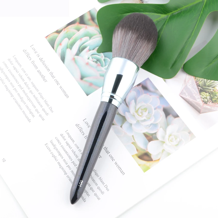 1 Piece 001 Big Size Powder Makeup Brushes Powder Contour Blusher Synthetic Hair Professional Make Up Tools Eye Shadow Applicator Aliexpress
