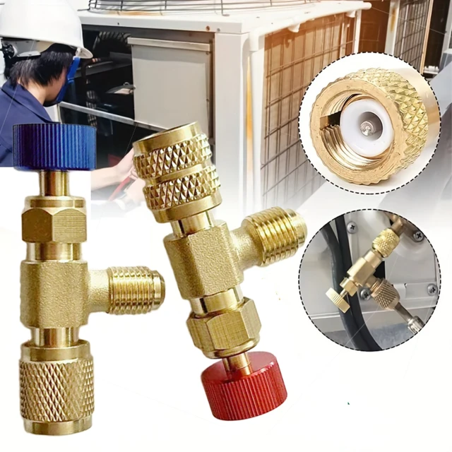 1 шт., адаптер для охлаждения кондиционера R410A R22 1/4 дюйма 1