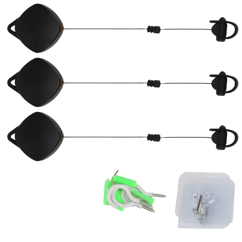 3Pcs Silent Vr Cable Pulley System Per Htc Vive/Vive Pro/Rifts/Sony Ps/Windows Vr/Valve Index Vr Cable Management