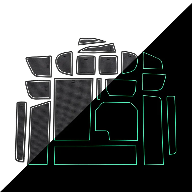 

Anti-Slip Car Gate Slot Mat For Nissan Roox Non-Slip Door Groove Pad Rubber Coaster Auto Interior Accessories