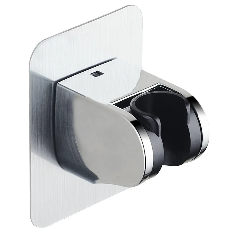 Showerhead holder Useful Adjustable Polished Self-adhesive Handheld Suction Up Drill-free Shower Head Holder Showerhead Rack Punch-free Adjustable