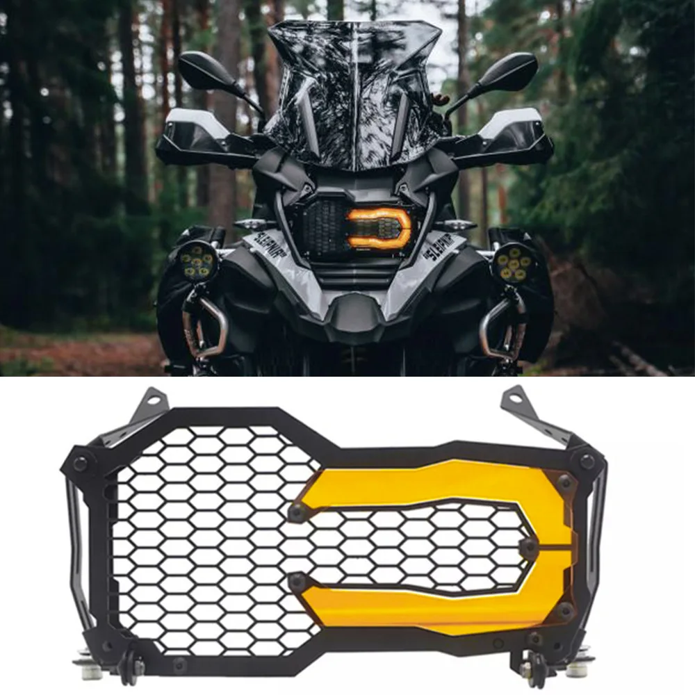 

Motorcycle Headlight Guard Light Protector Grille Cover Protection For BMW R1250GS R 1250 GS GSA R1200GS LC ADV Adventure