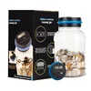 ‌Smart Digital Coin Counter Money Jar - Multi-Currency Savings Box for USD, EUR, GBP, MXP Coins, Coin Bank for Kids & Adults 2