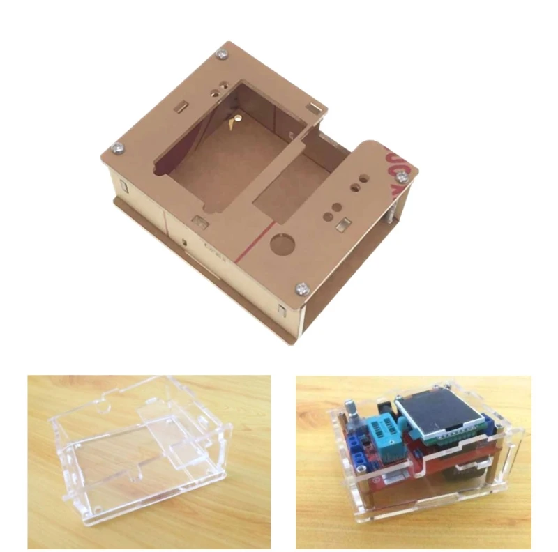 

Acrylic Case Shell fr GM328 Transistor Tester TFT Diode LCR ESR Meter PWM Square -B119 Drop Ship