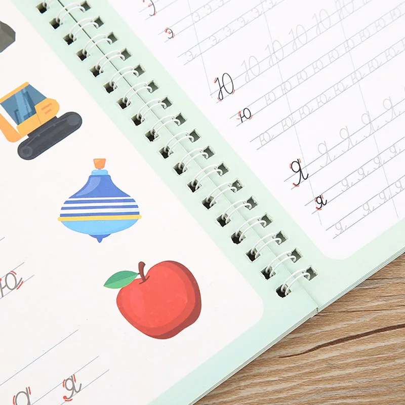 Reusable Russian Writing Paste Calligraphy Handwriting Copybook For Kid Children's Book Russian Calligraphic Letter Practice Toy 3