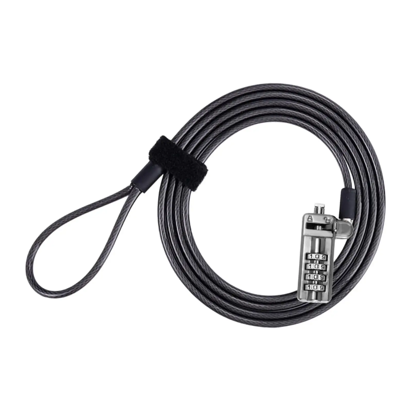 Anti Theft Laptop Lock with 4 Digit Resettable Codes, Premium, Practical, Accessories, Easy to Use, Security, Combination Lock