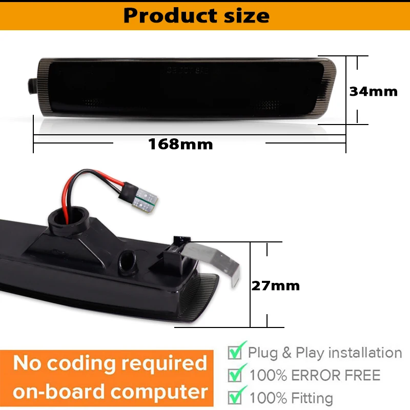2x Ʈ ȭƮ Led ̵ Ŀ Ʈ  , BMW Z3 ε彺 M  1997-2002 ε彺 ͺ 2  1996-2002
