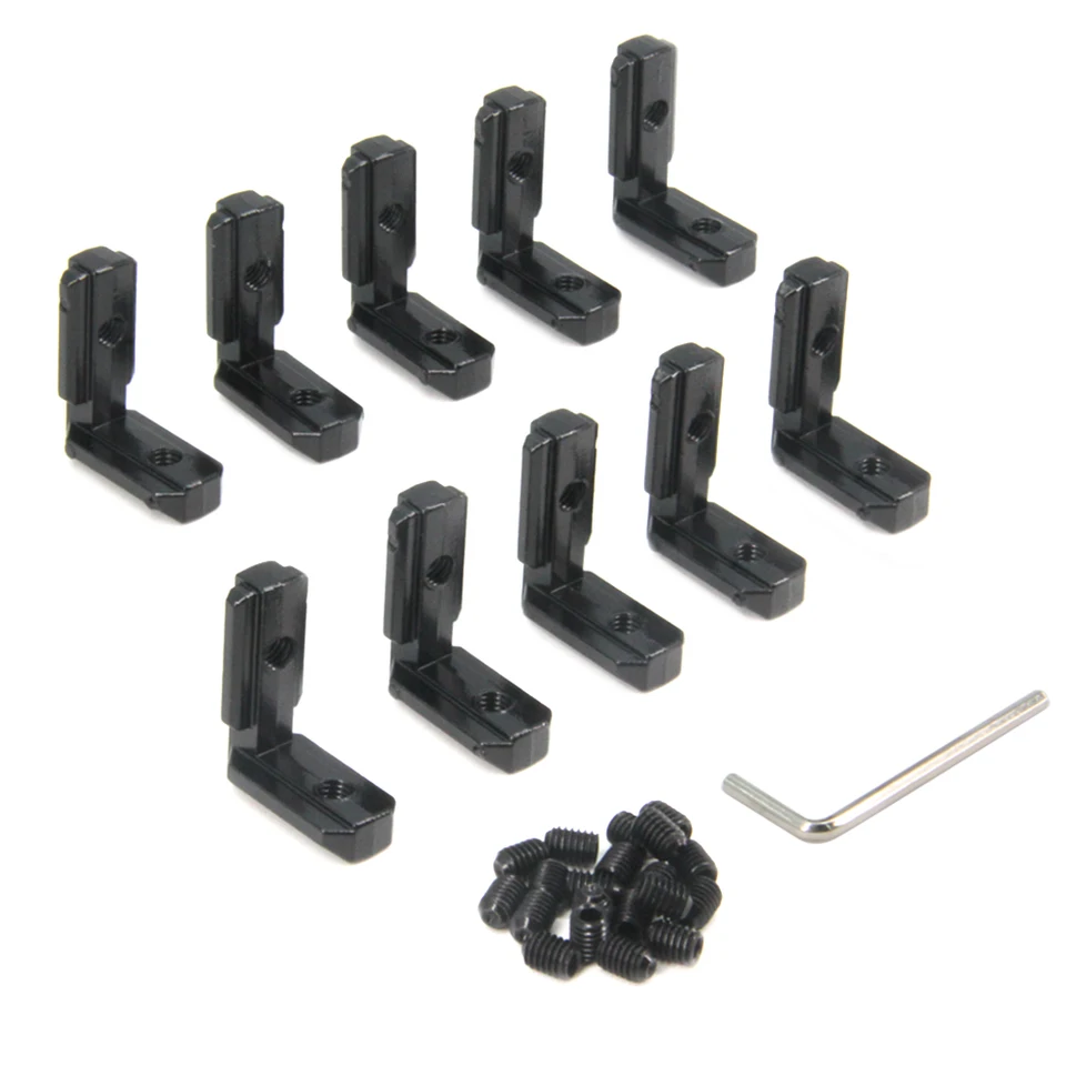 Staffa Angolare Giunto Interno Per Profilo In Alluminio 3030, Staffa - Foto 7