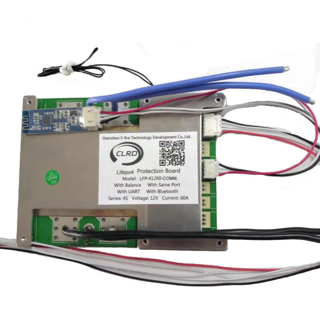 

smart BMS 4S 60A Lifepo4 battery management system(BMS) 12V