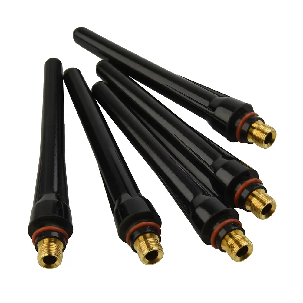 5pcs 57Y02 Long Back Cup Consumable Set For Tig Welding