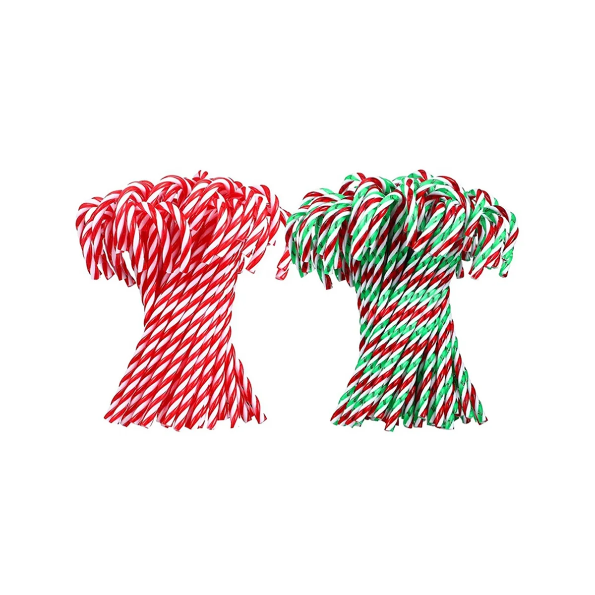 

60 шт., новогодние акриловые подвесные украшения для ёлки