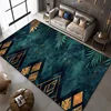 Nordic Geometric Plant Printing Carpet Living Room Modern Room Decor Mat Lounge Sofa 160x230 Large Area Carpet Soft Washable Rug 4