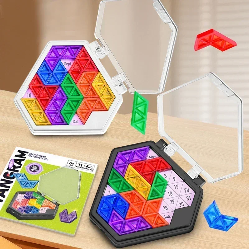 Calendar Puzzle Game Board Game Pocket Mini Toys Montessori School Education Learning Logic Sudoku Puzzle Challenges